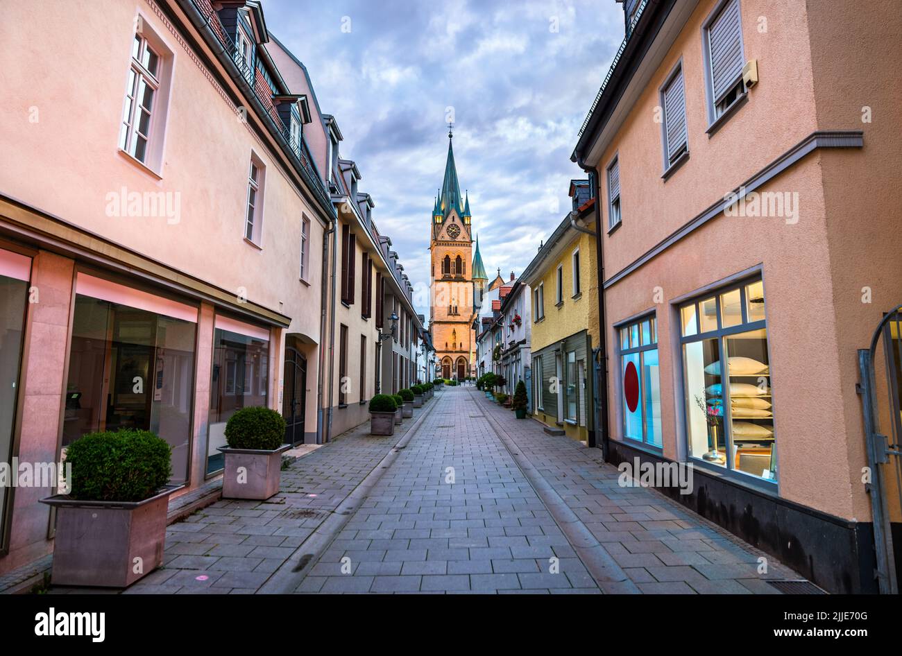 St. Mary Church in Bad Homburg, Germany Stock Photo