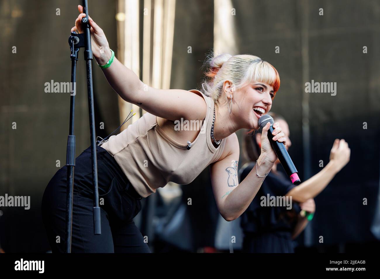 BARCELONA - JUL 16: Alba Reche performs in concert at Share Festival on  July 16, 2022 in Barcelona, Spain Stock Photo - Alamy