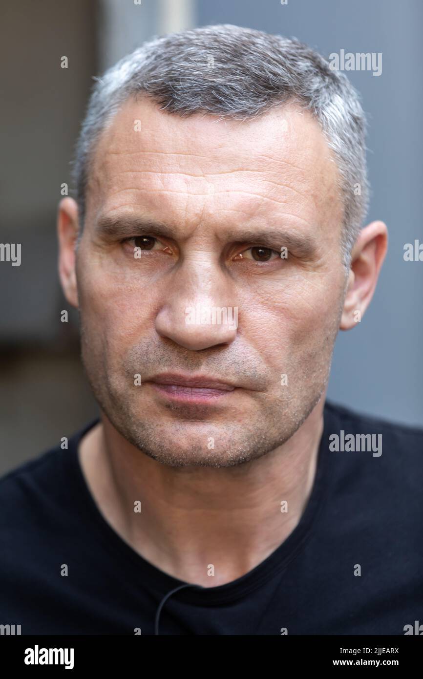 July 6, 2022, Kyiv, Ukraine: Vitali Volodymyrovych Klitschko is a ...