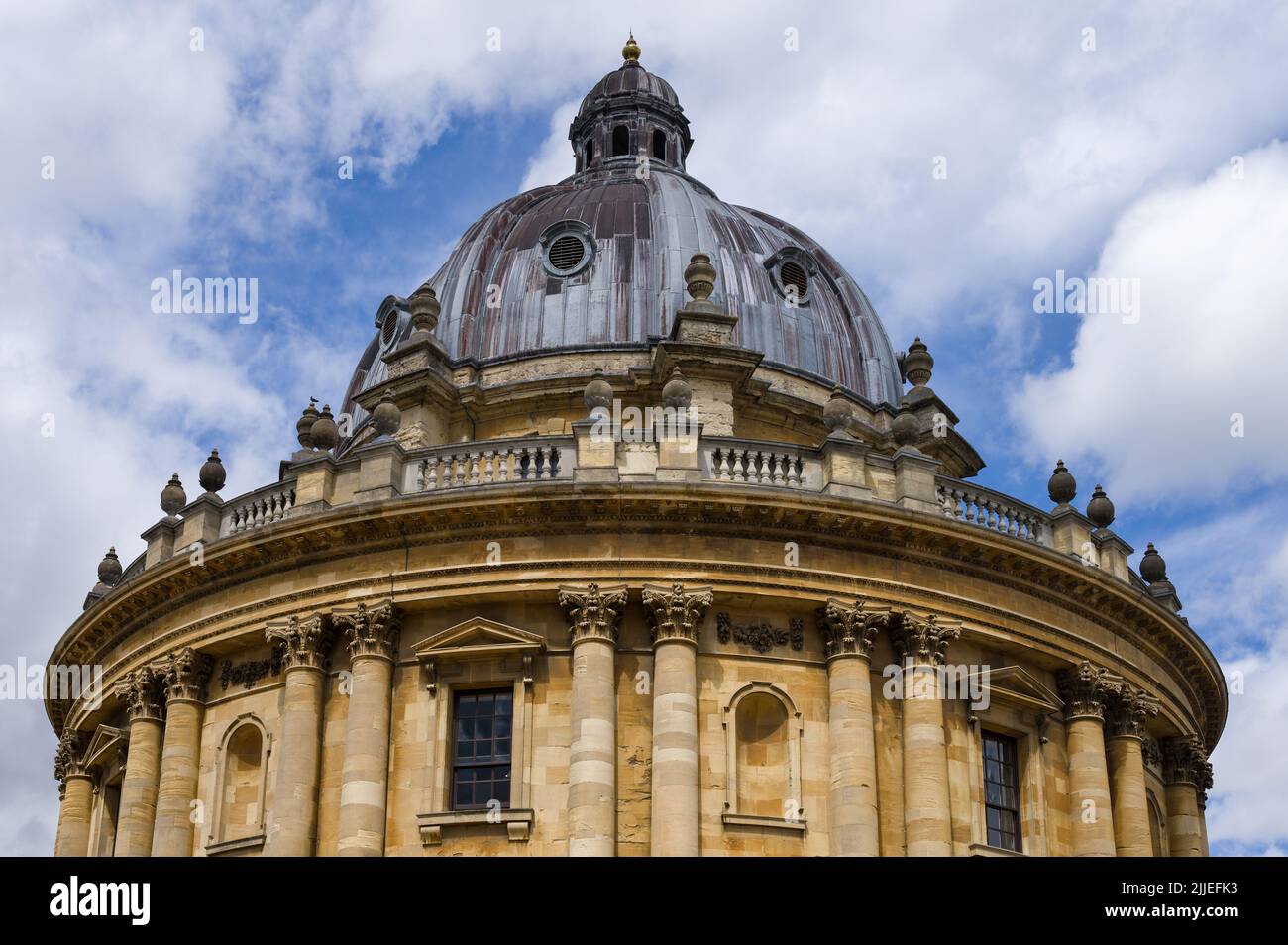 Exterior of the Radcliffe Camera, 18th-century, Palladian-style academic library and reading rooms, designed by James Gibbs, Oxford, UK Stock Photo