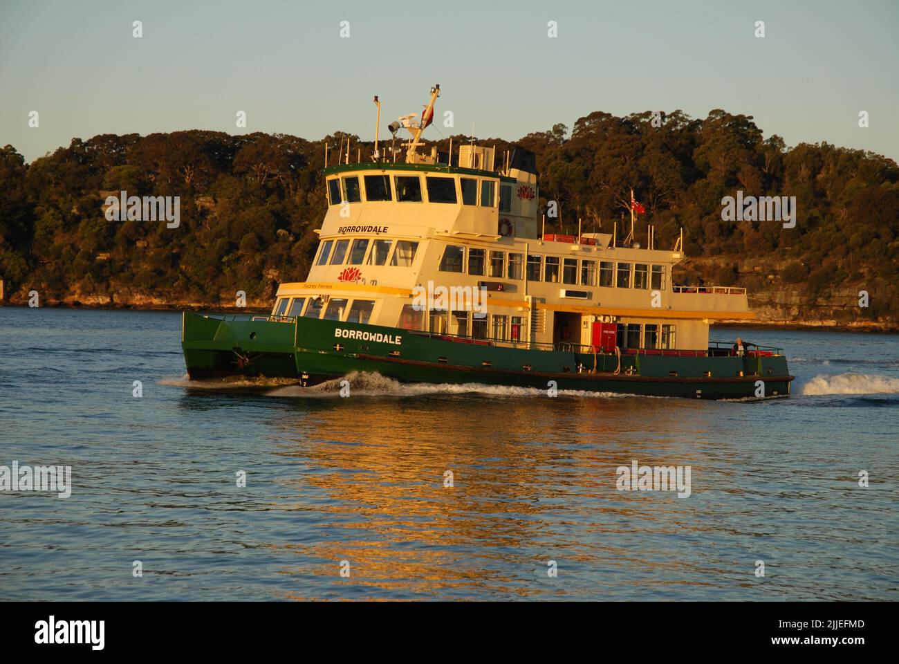 Passenger ferry in Sydney Harbour, Sydney, NSW, Australia Stock Photo ...