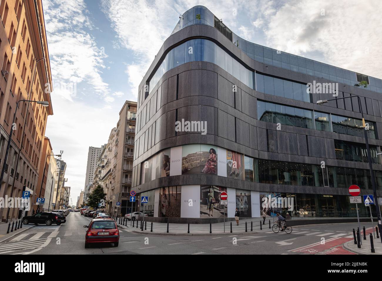 DH Vitkac shopping center located on Bracka Street in centre of Warsaw,  capital of Poland Stock Photo - Alamy