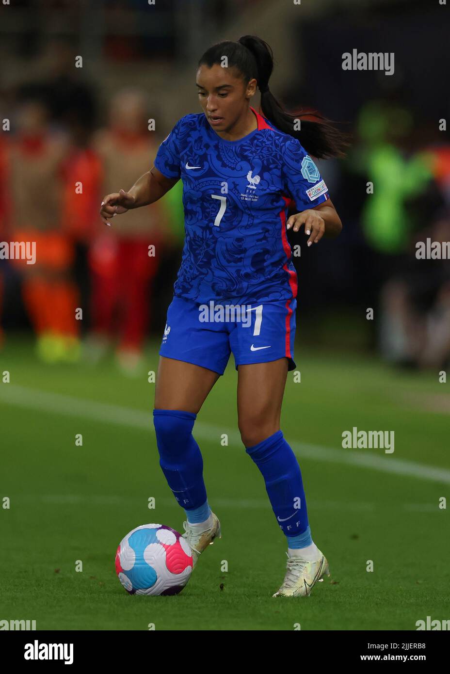 Rotherham, England, 23rd July 2022. Sakina Karchaoui of France during ...
