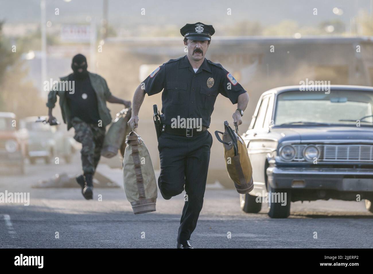 DARK WINDS, robbery scene, 'Monster Slayer', (Season 1, Ep. 101