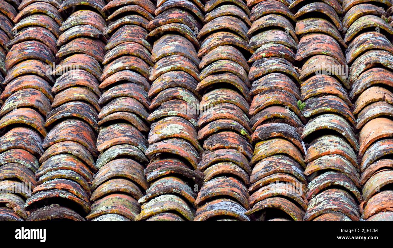 The pattern of roof texture background Stock Photo - Alamy