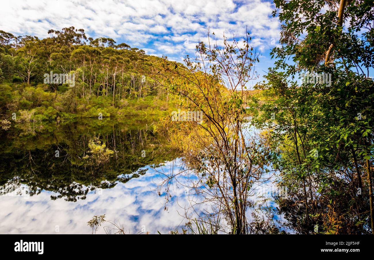Lake McKenzie in Booderee National Park Botanic Gardens, Jervis Bay