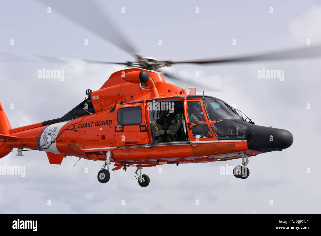 U.S. Coast Guard Petty Officer 3rd Class Tracey Beeson, an Avionics
