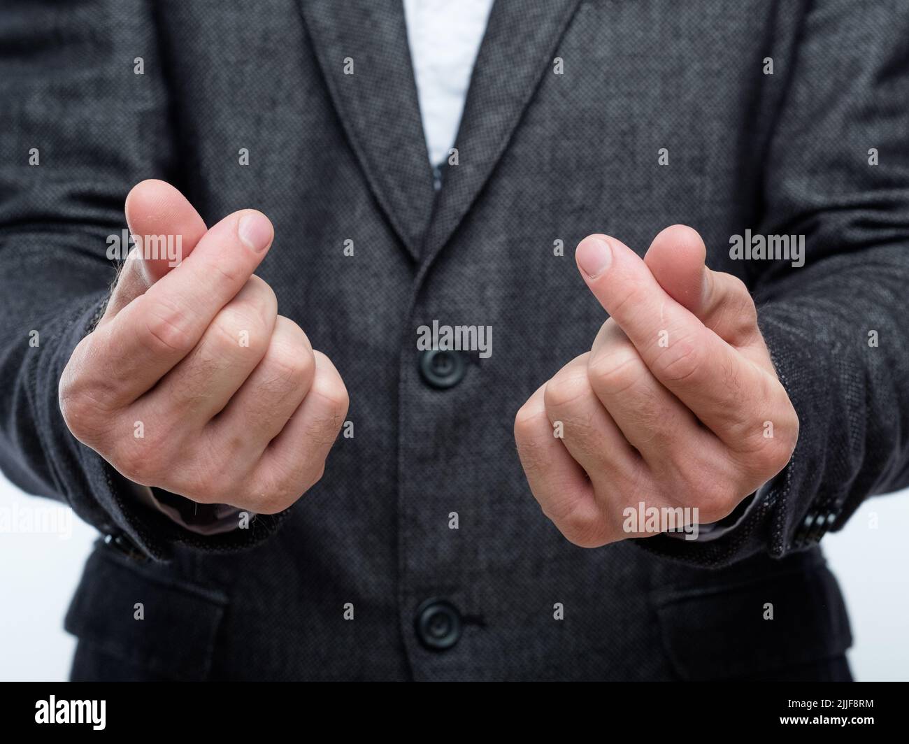 money count gesture business spend income finance Stock Photo