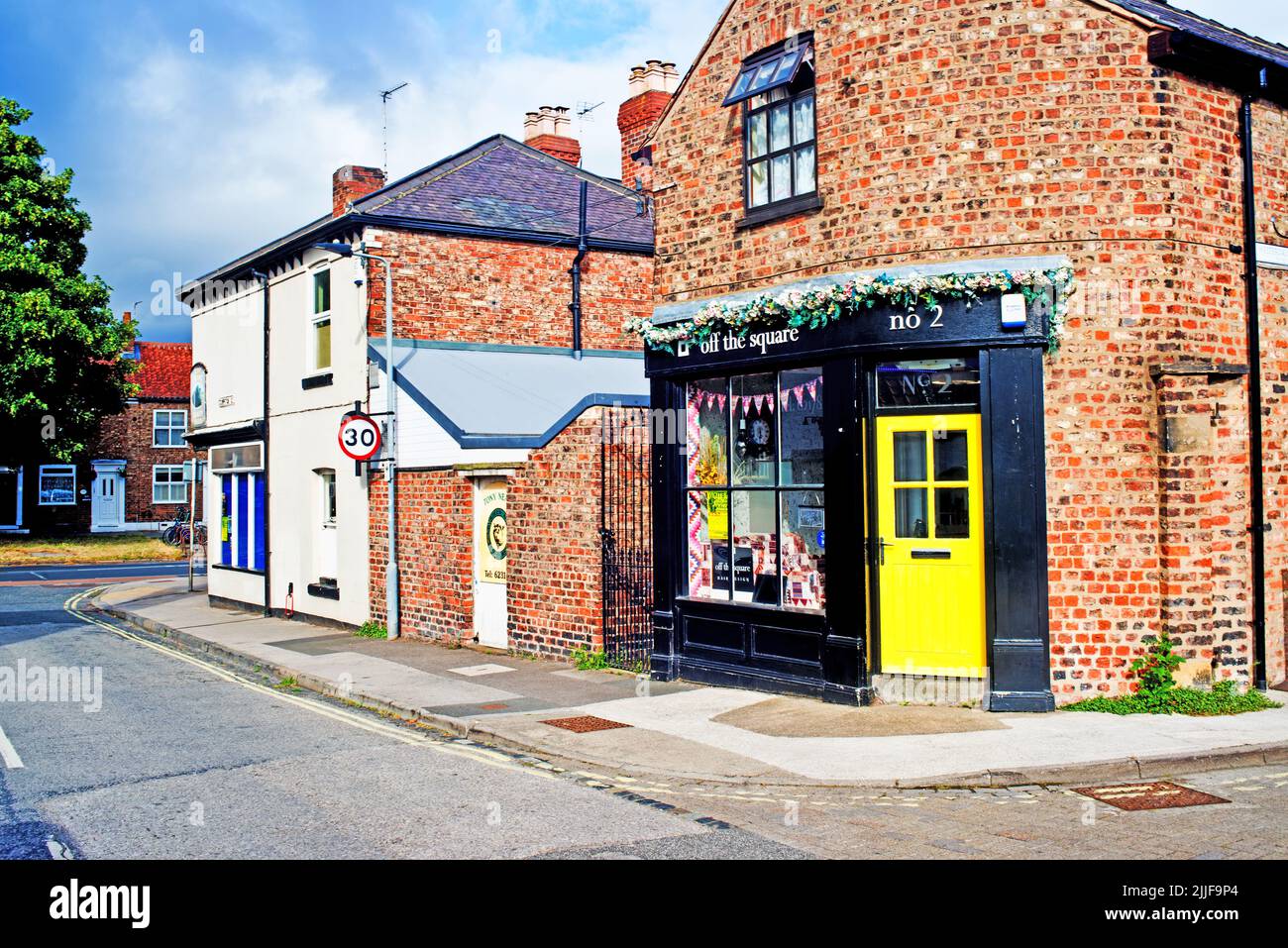 Off the Square Hairdressers and Nails salon, Clifton, York, England