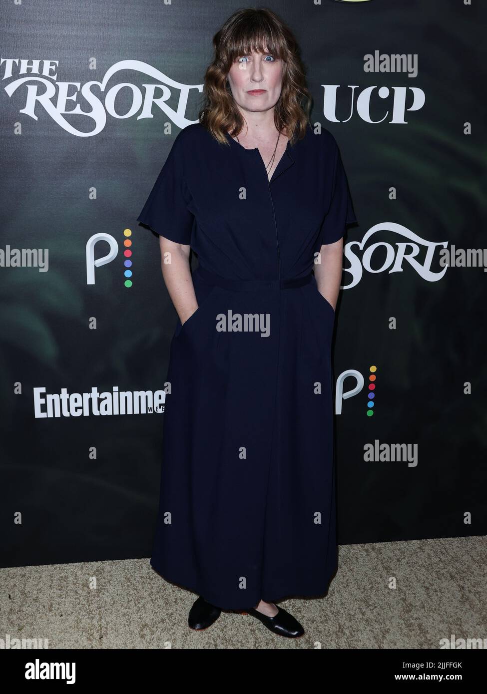Hollywood, United States. 25th July, 2022. HOLLYWOOD, LOS ANGELES, CALIFORNIA, USA - JULY 25: Executive Producer Allison Miller arrives at the Los Angeles Premiere Screening For Peacock's Original Series 'The Resort' hosted by Peacock, UCP and Entertainment Weekly held at The Hollywood Roosevelt Hotel on July 25, 2022 in Hollywood, Los Angeles, California, United States. (Photo by Xavier Collin/Image Press Agency) Credit: Image Press Agency/Alamy Live News Stock Photo