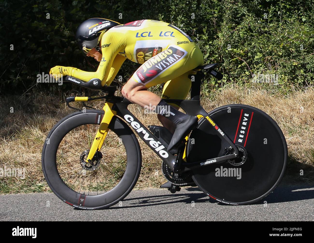 VINGEGAARD Jonas of JumboVisma during the Tour de France 2022, cycling