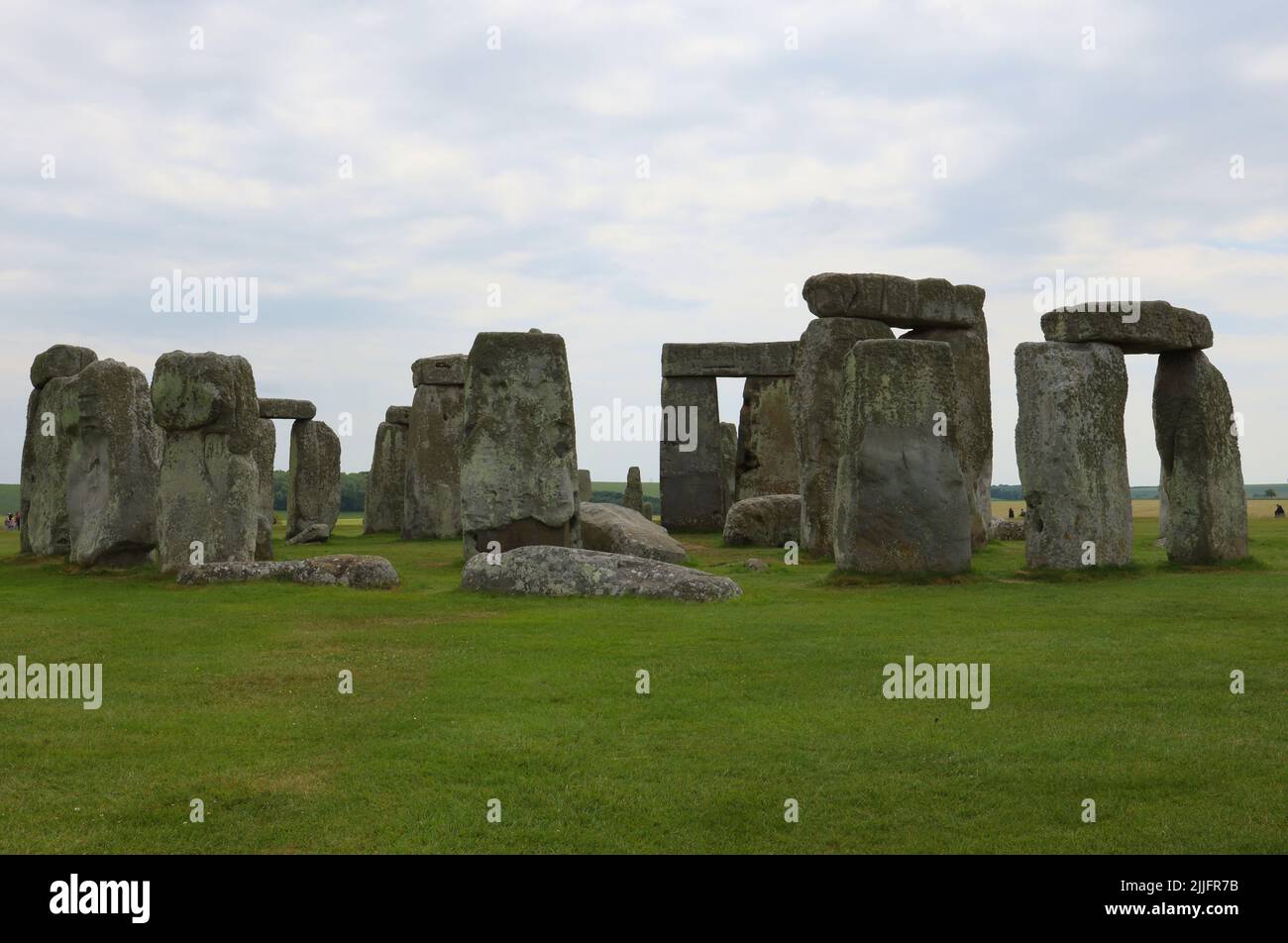 The mysterious Stonehenge site in Great Britain Stock Photo - Alamy