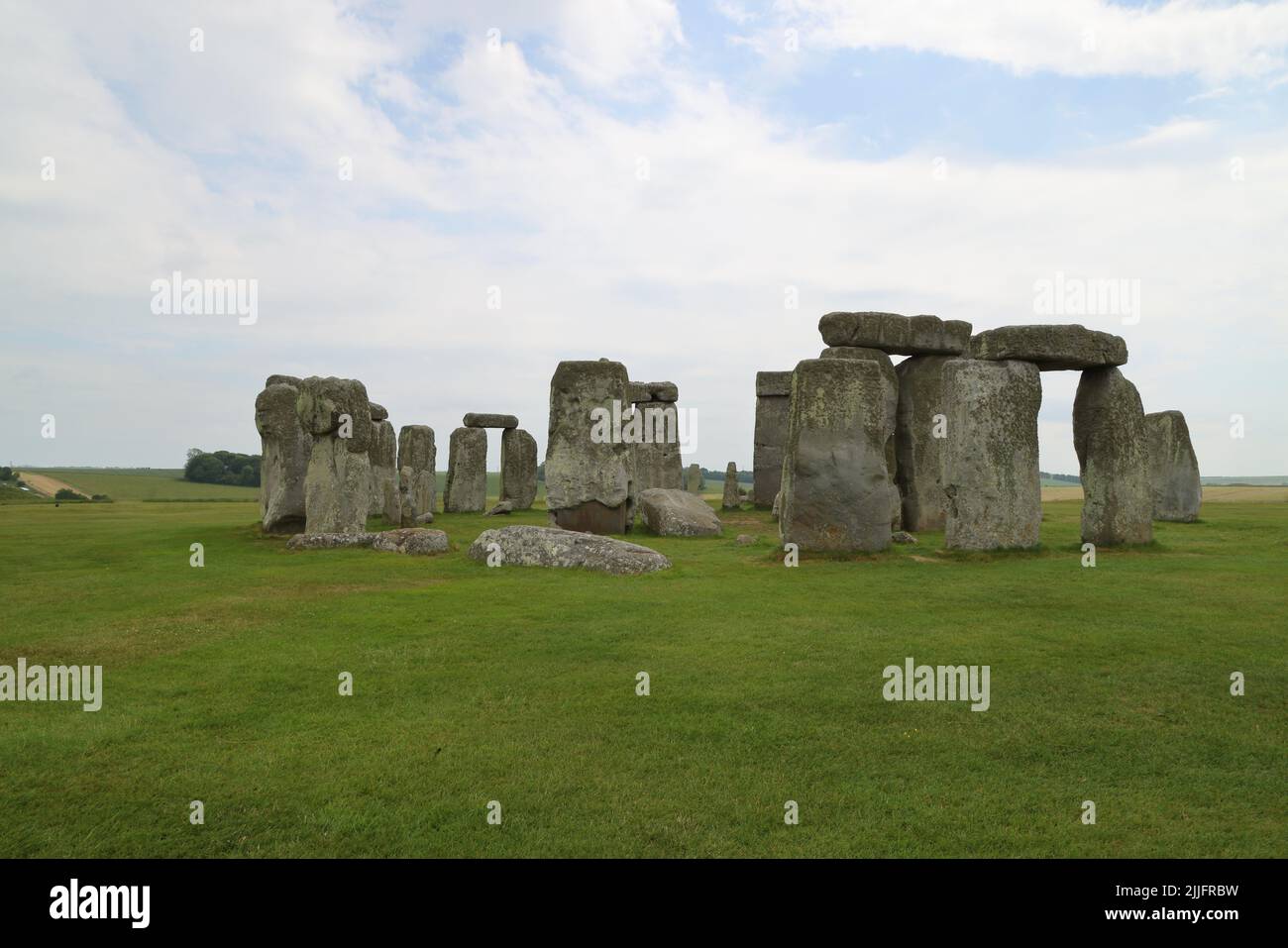 The mysterious Stonehenge site in Great Britain Stock Photo - Alamy