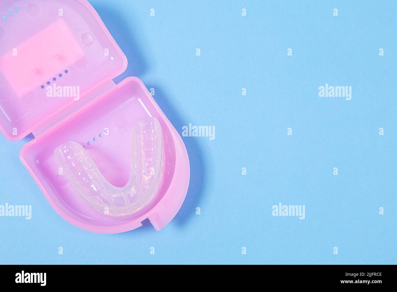 orthodontic silicone simulator. tray for teeth in a case Invisible leveling brackets. Mobile