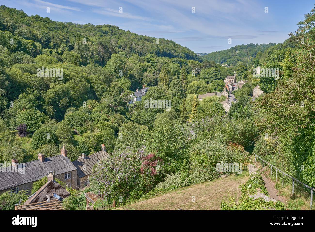 Golden Valley, Gloucestershire at Chalford in summer Stock Photo