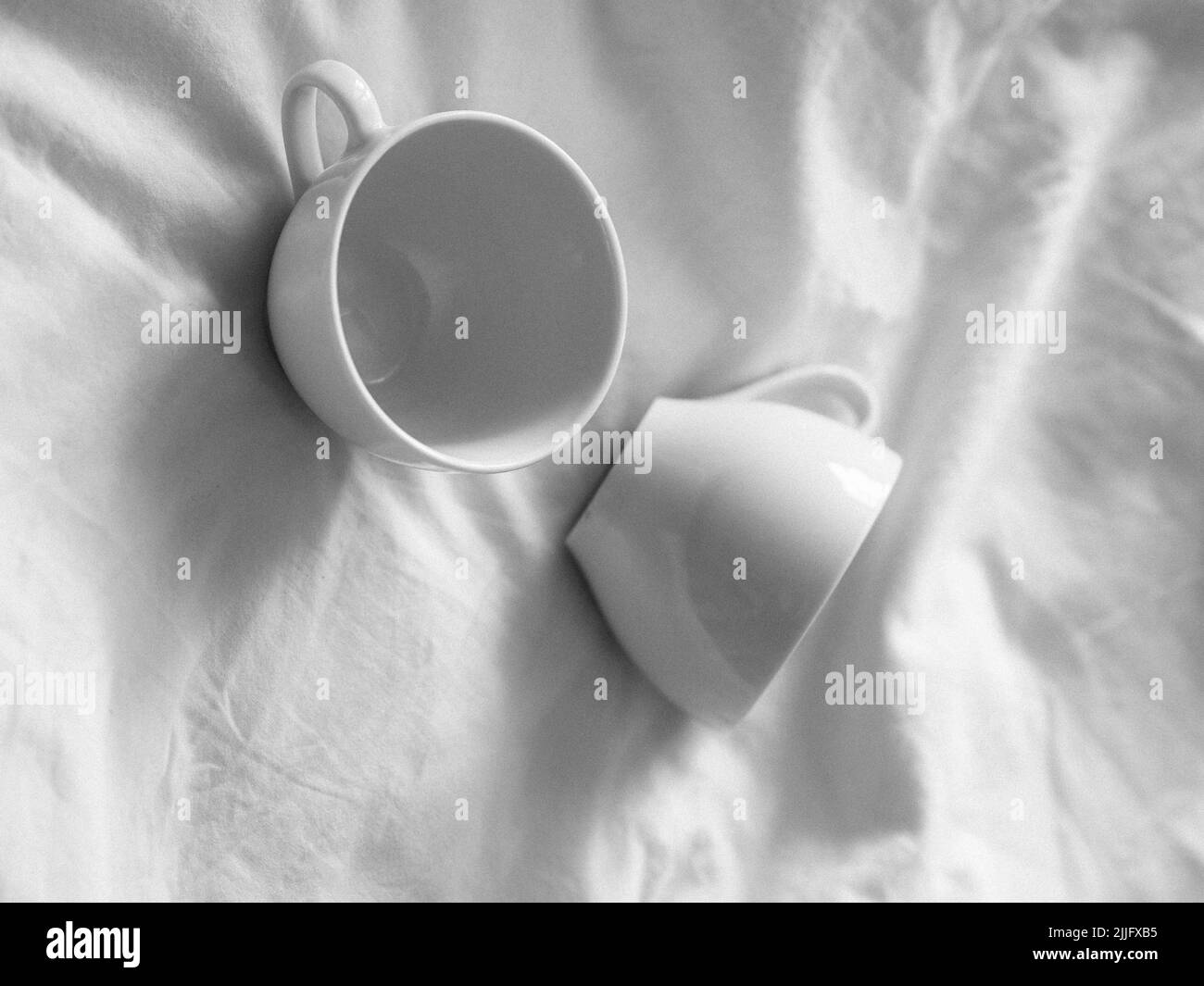 Breakfast in bed nobody Black and White Stock Photos & Images - Alamy