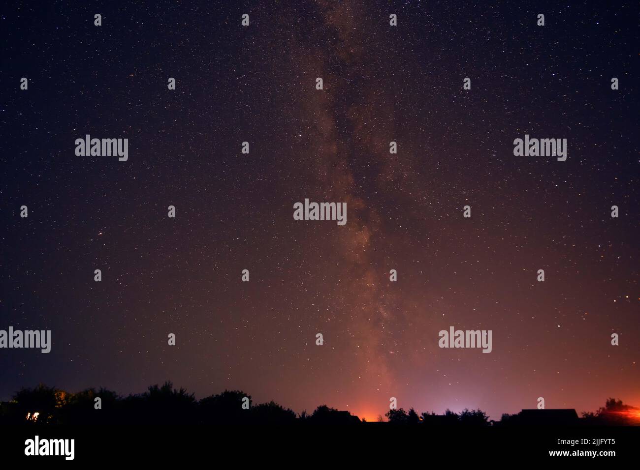 Night starry sky. Milky Way Abstract dark background Stock Photo - Alamy