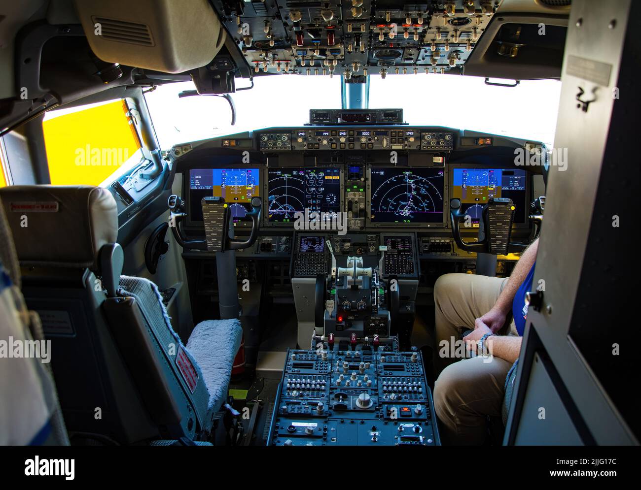 thumbnail image 2 of Huge Boeing 737-800 Flight Deck Cockpit Poster - 30x50 Inches, Unframed - Free Shipping 2 of 5