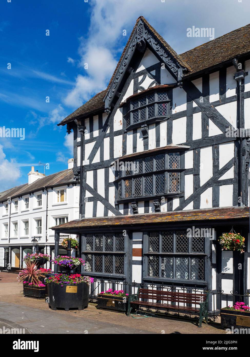 The Black and White House Museum a grade I listed historic house on