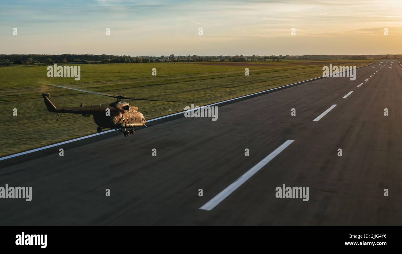 Beautiful shot war helicopter hi-res stock photography and images - Alamy