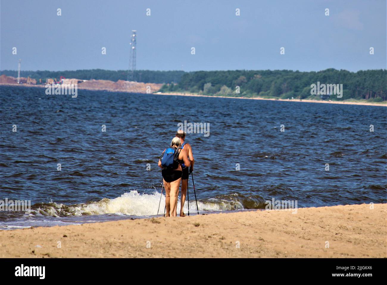 The beautiful nature of Latvia. Stock Photo