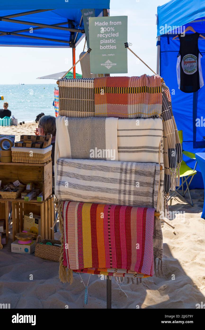 items made from 100 recycled plastic bottles for sale on Dorset ECO