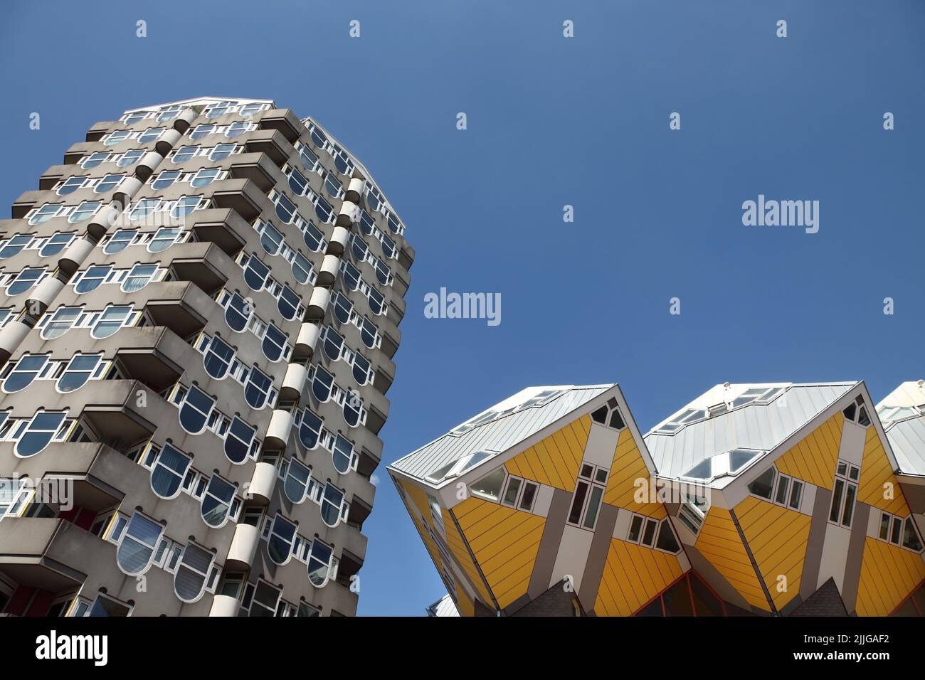 The Cube Houses (Kubuswoningen) designed by Piet Blom, Rotterdam ...