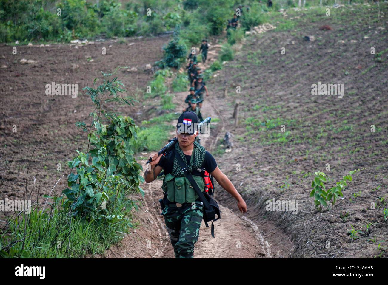 July 4, 2022, Karenni State, Myanmar: Karenni Nationalities Defence ...