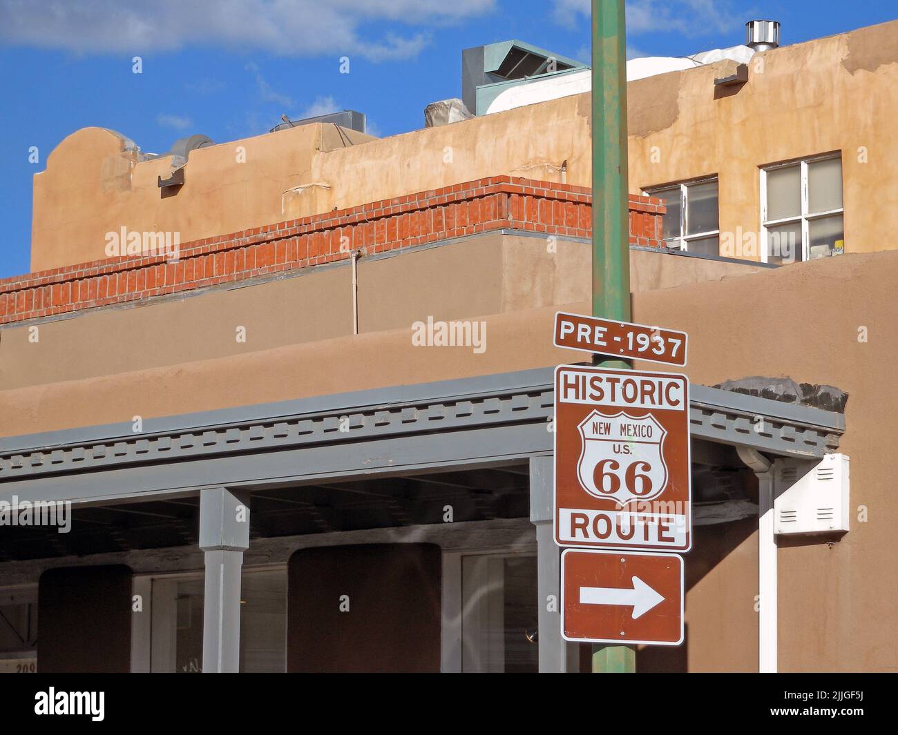 Santa fe new mexico route 66 hi-res stock photography and images - Alamy