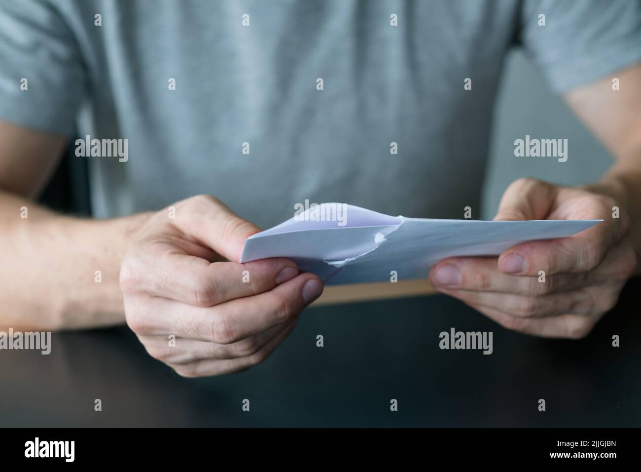 Received your letter hi-res stock photography and images - Alamy