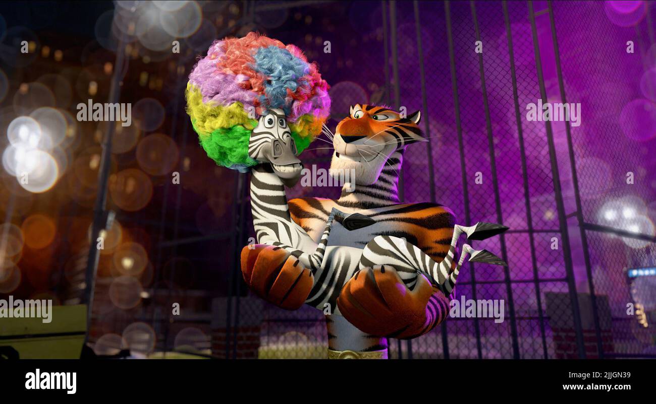 MARTY, VITALITY, MADAGASCAR 3: EUROPE'S MOST WANTED, 2012 Stock Photo
