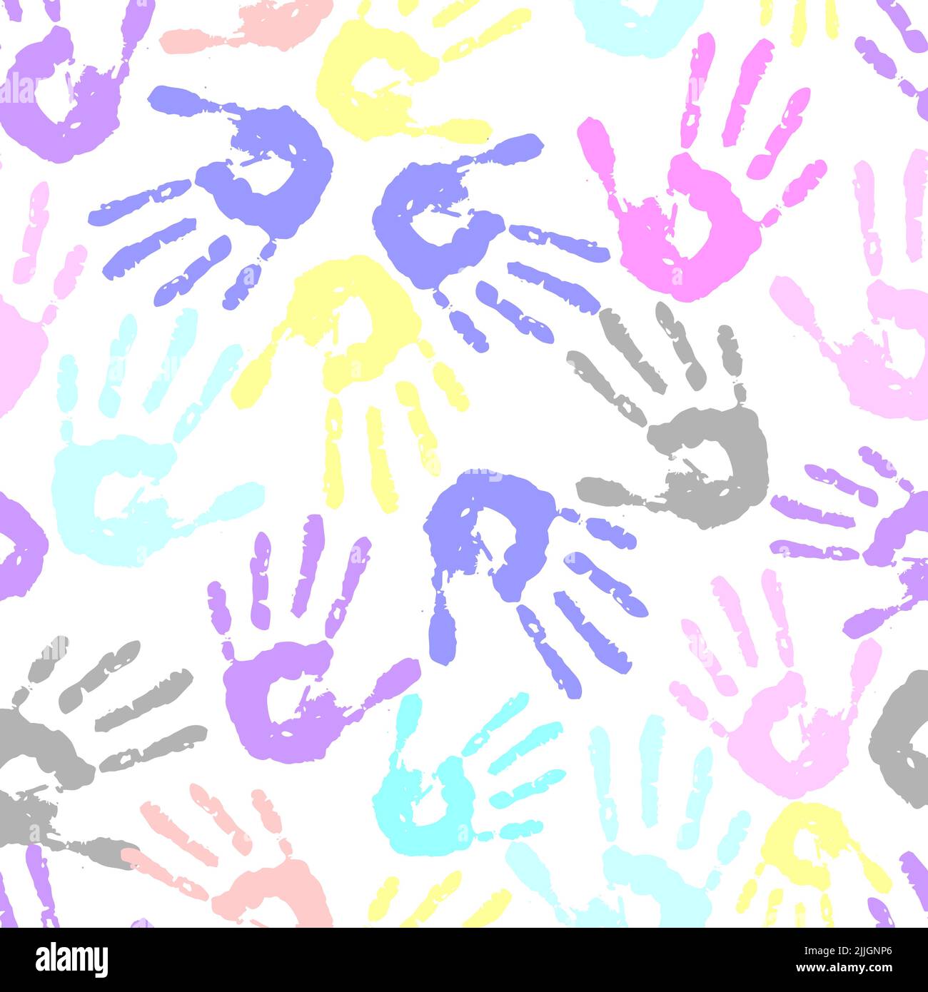 Handprint Wallpaper