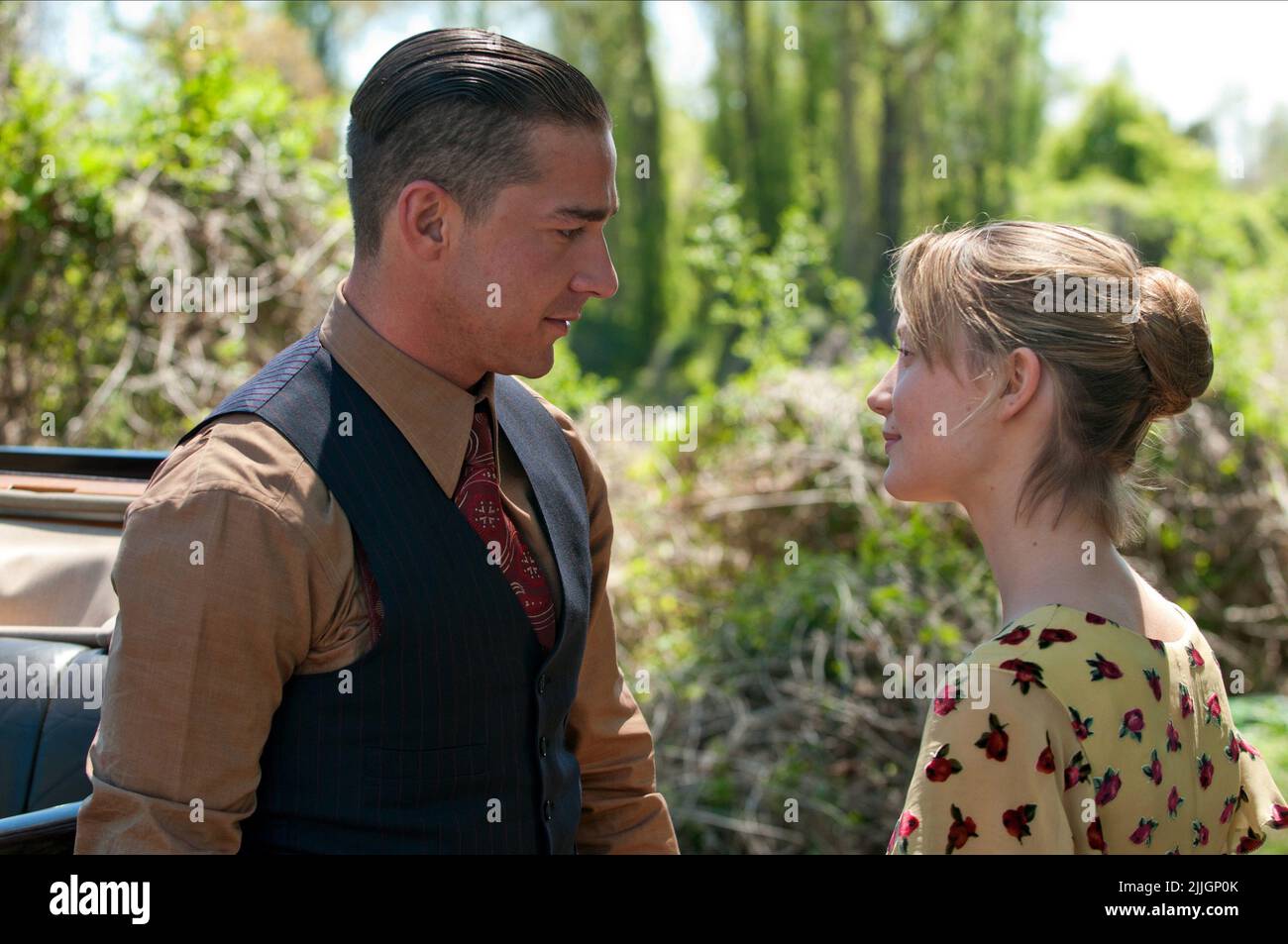 SHIA LABEOUF, MIA WASIKOWSKA, LAWLESS, 2012 Stock Photo - Alamy, image size:1300x953