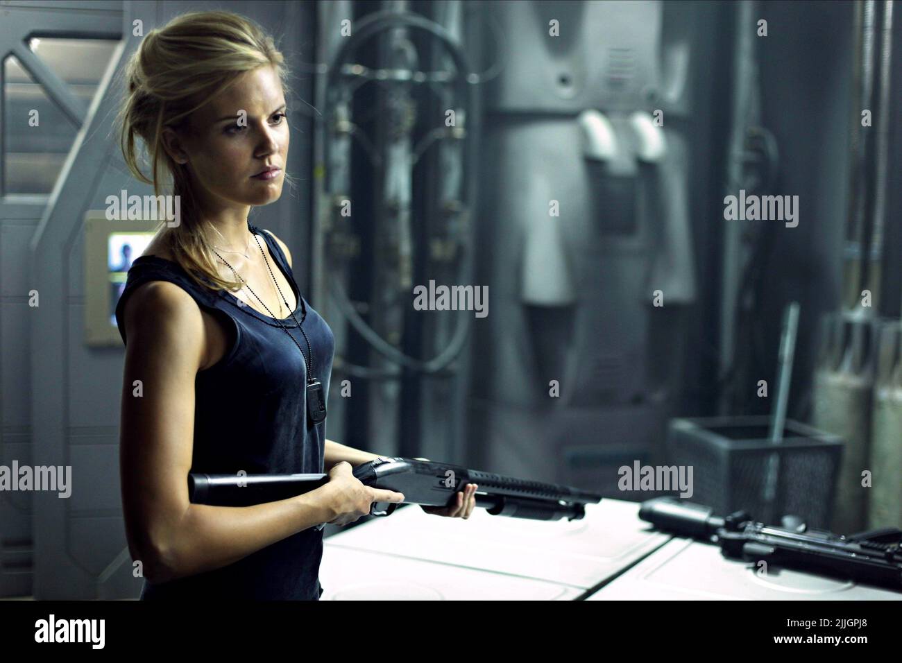 MAGGIE GRACE, LOCKOUT, 2012 Stock Photo