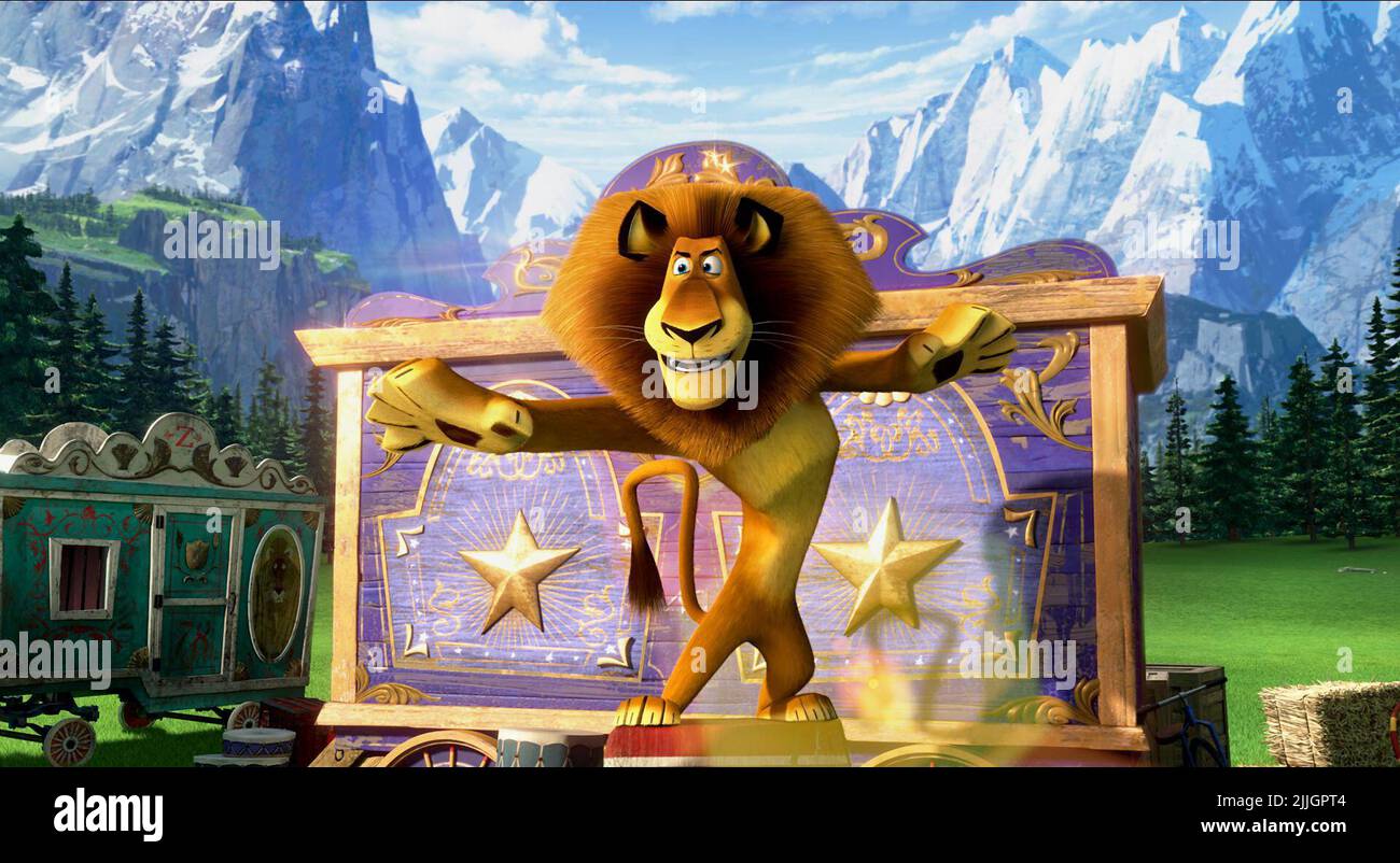 ALEX, MADAGASCAR 3: EUROPE'S MOST WANTED, 2012 Stock Photo