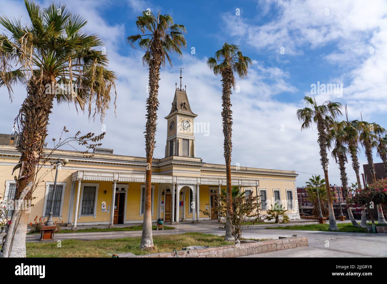 The former Iquique Railway Stationor Port Station was opened in 1928