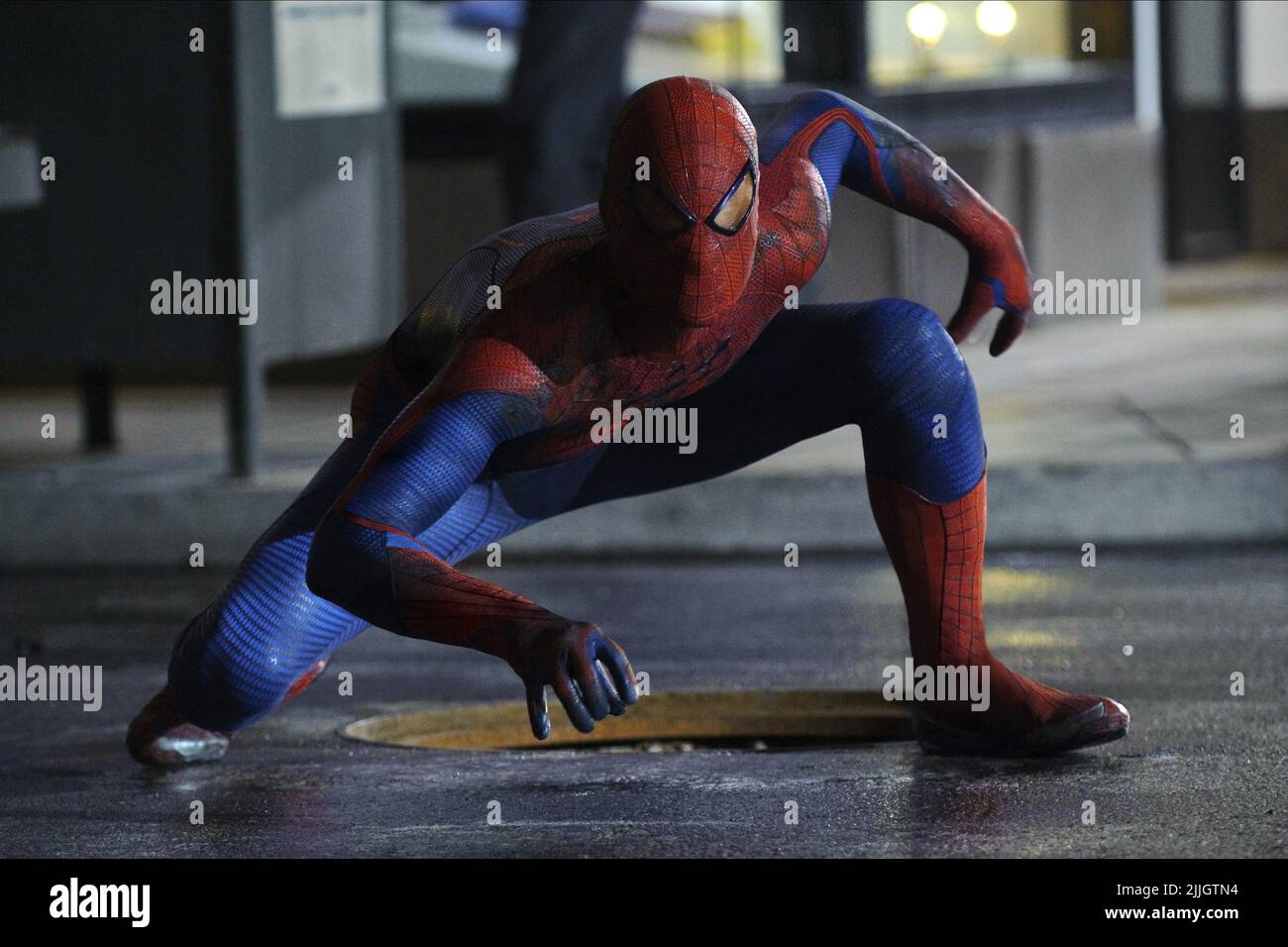 ANDREW GARFIELD, THE AMAZING SPIDER-MAN, 2012 Stock Photo - Alamy