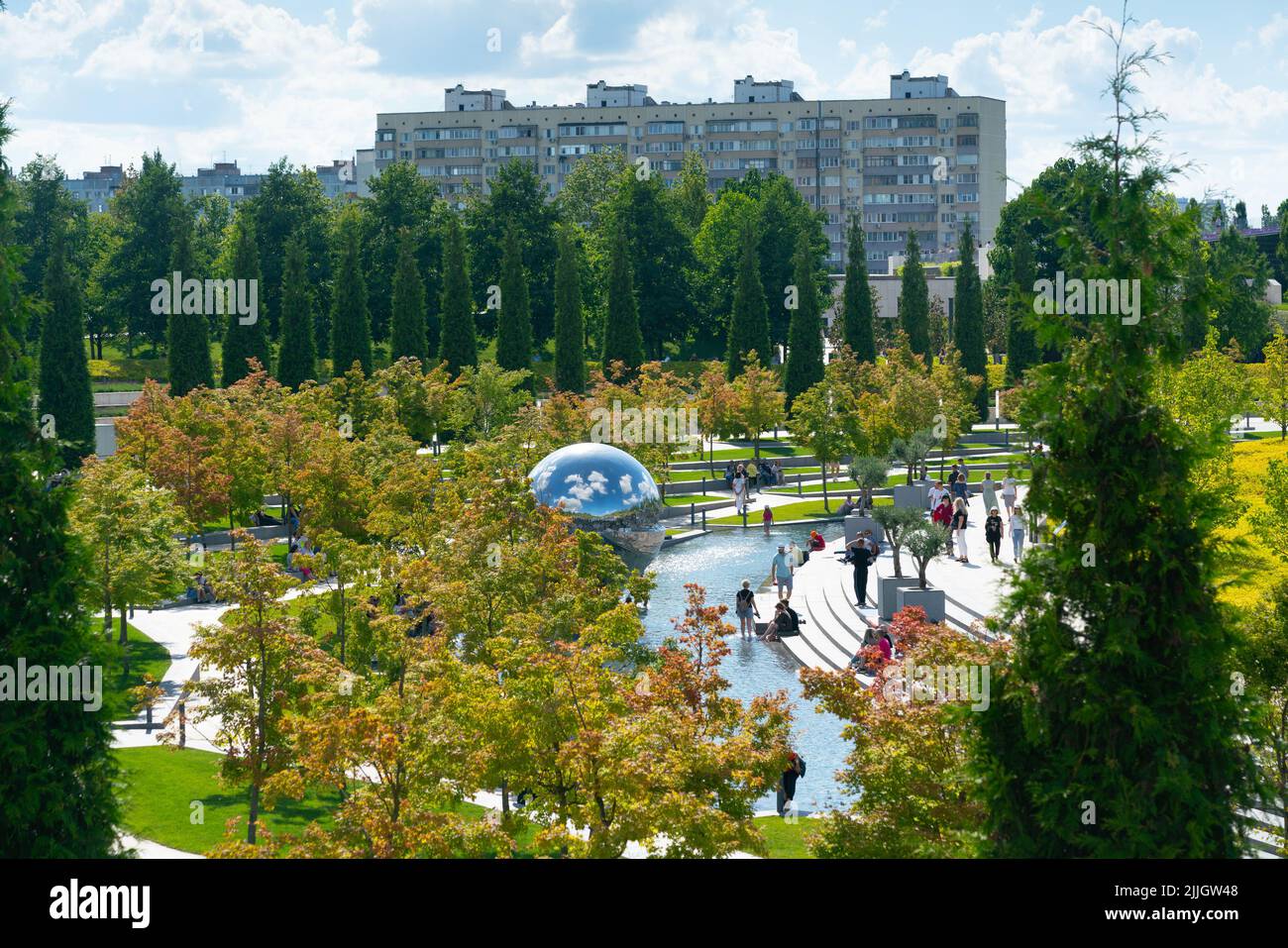 Krasnodar, Russia - July 23 2022: Park Krasnodar. Stock Photo