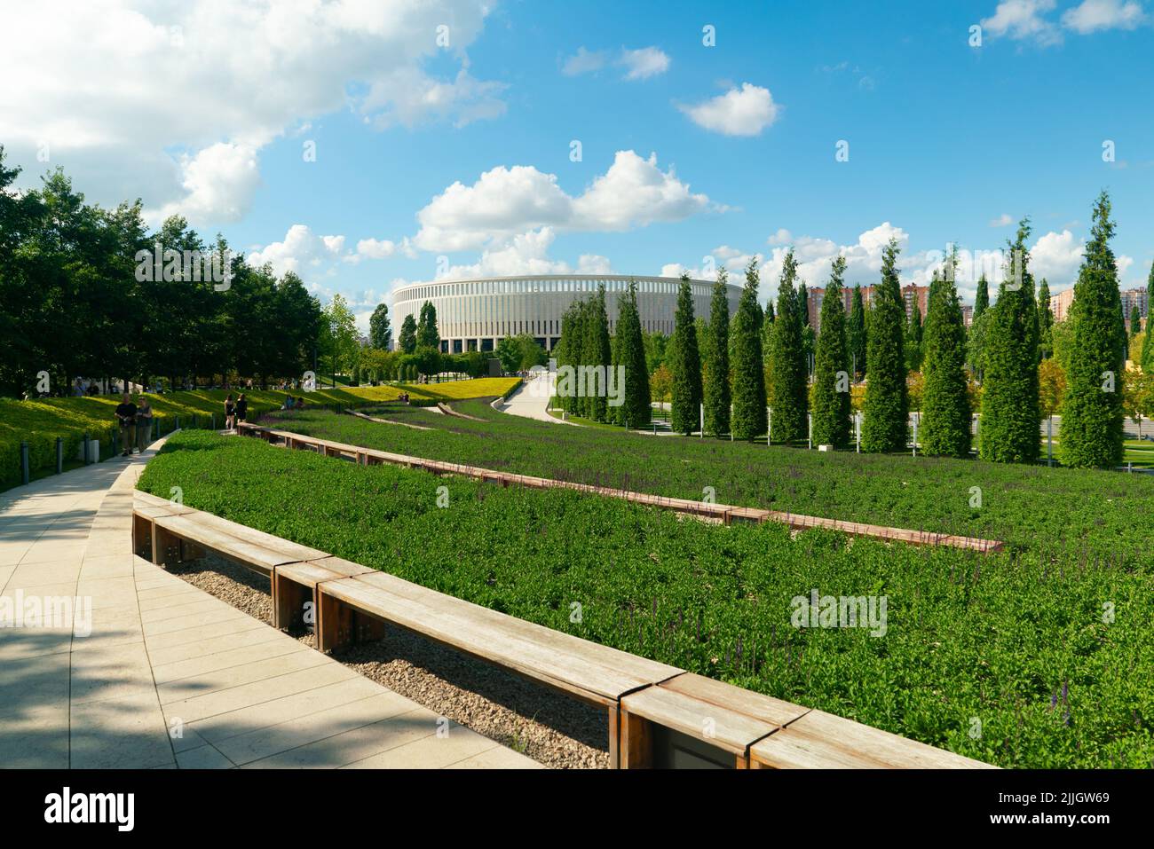Krasnodar, Russia - July 23 2022: Park Krasnodar. Stock Photo