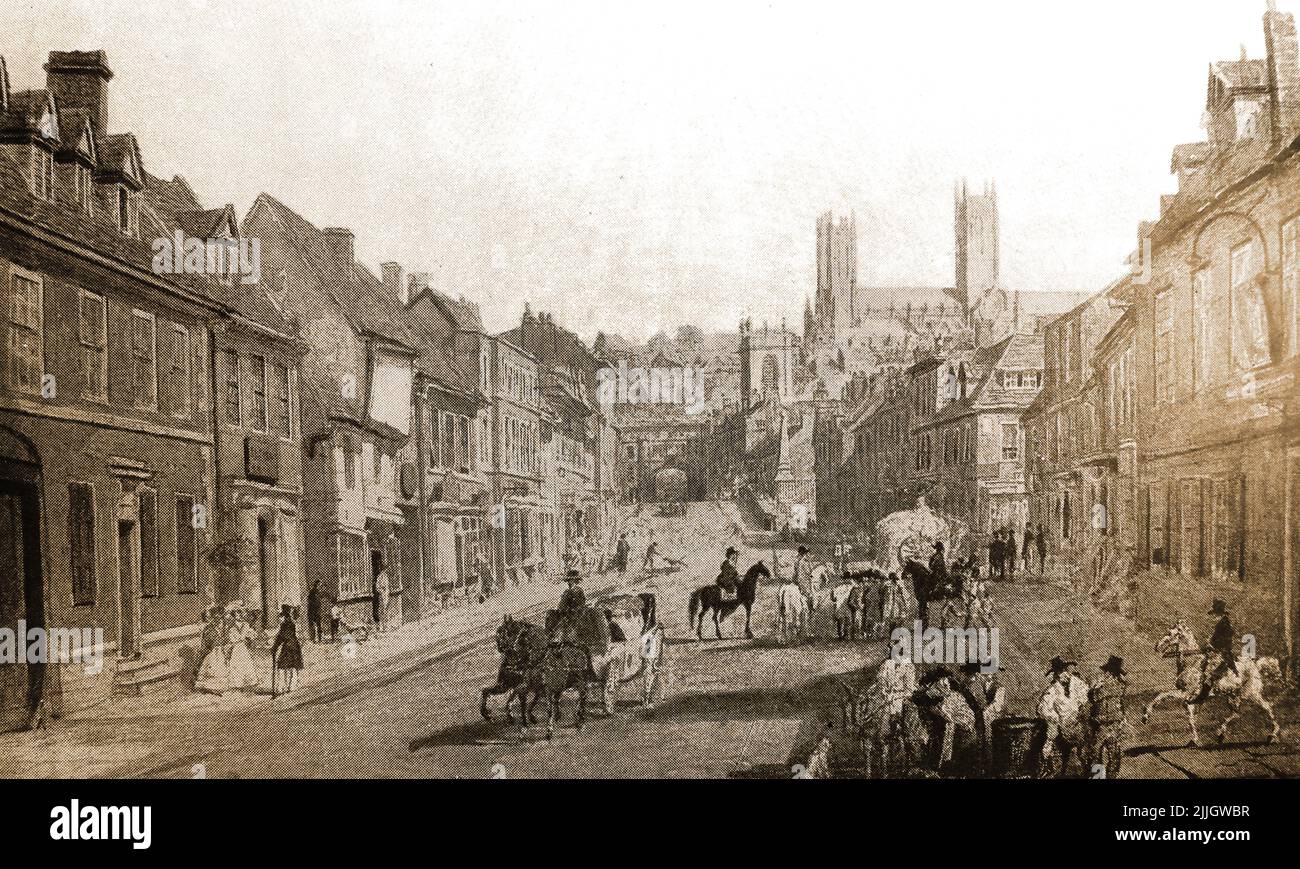 18th century street hi-res stock photography and images - Alamy