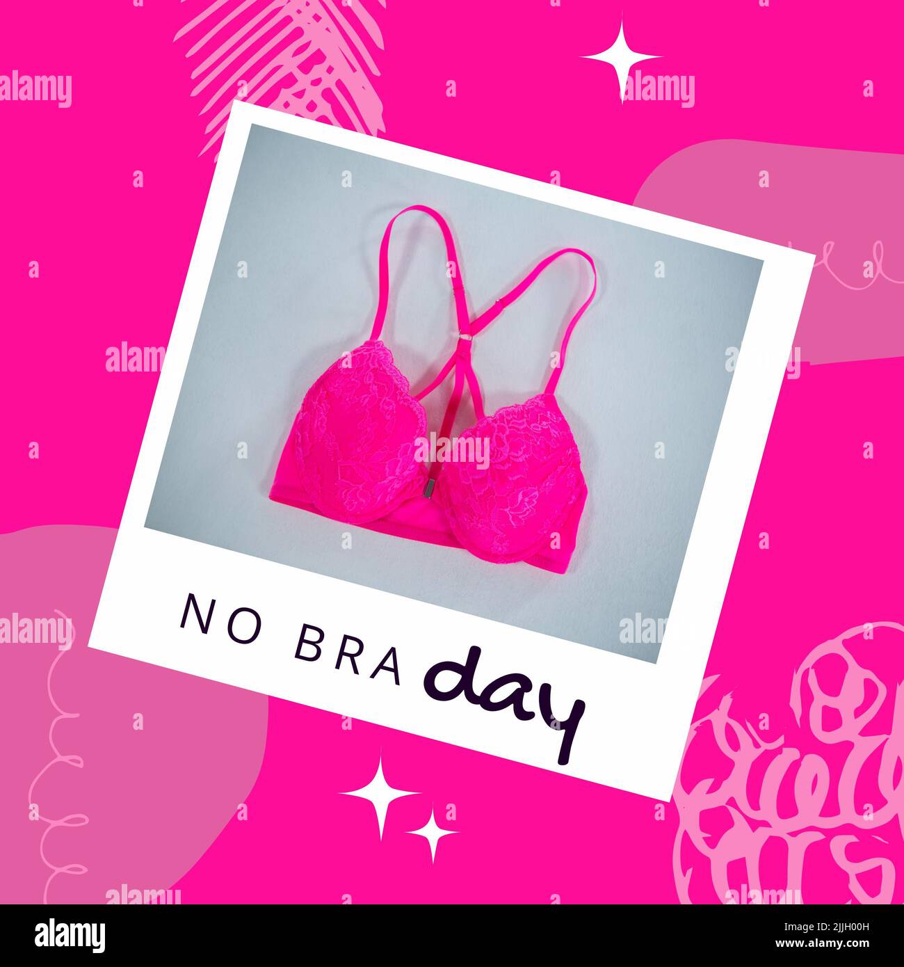 No bra day hi-res stock photography and images - Alamy