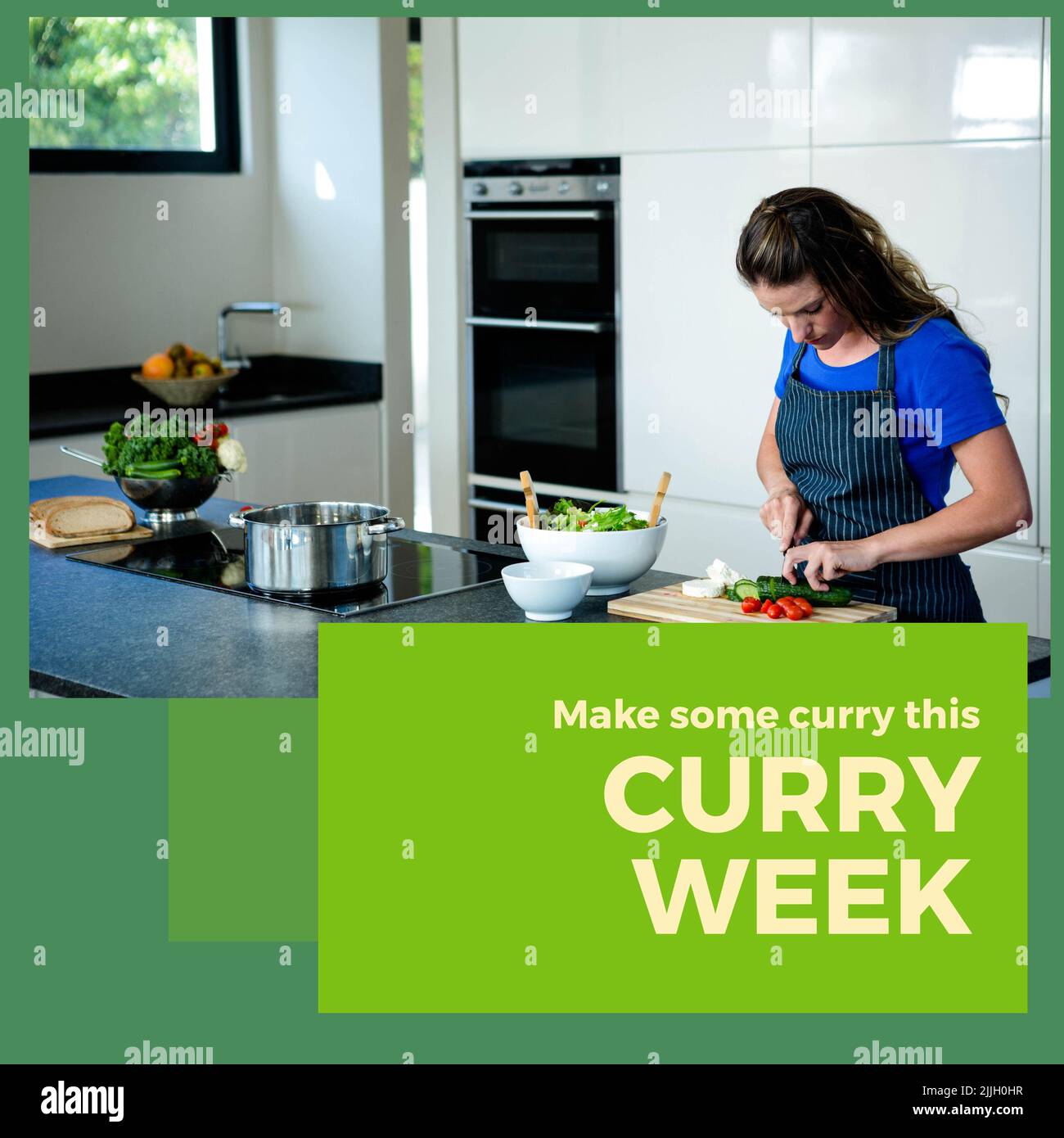 Woman cooking kitchen hi-res stock photography and images - Alamy