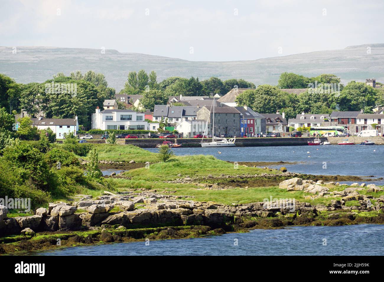 Kinvara village Cinn Mhara Galway county Ireland ire Irland