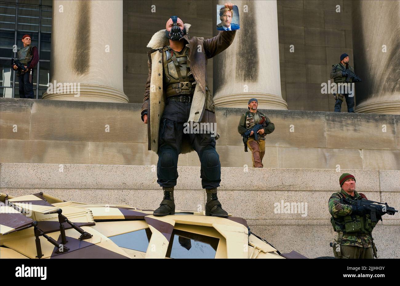 TOM HARDY, THE DARK KNIGHT RISES, 2012 Stock Photo - Alamy