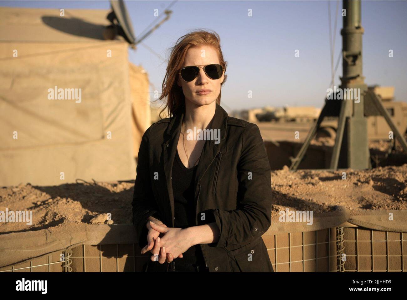 JESSICA CHASTAIN, ZERO DARK THIRTY, 2012 Stock Photo - Alamy