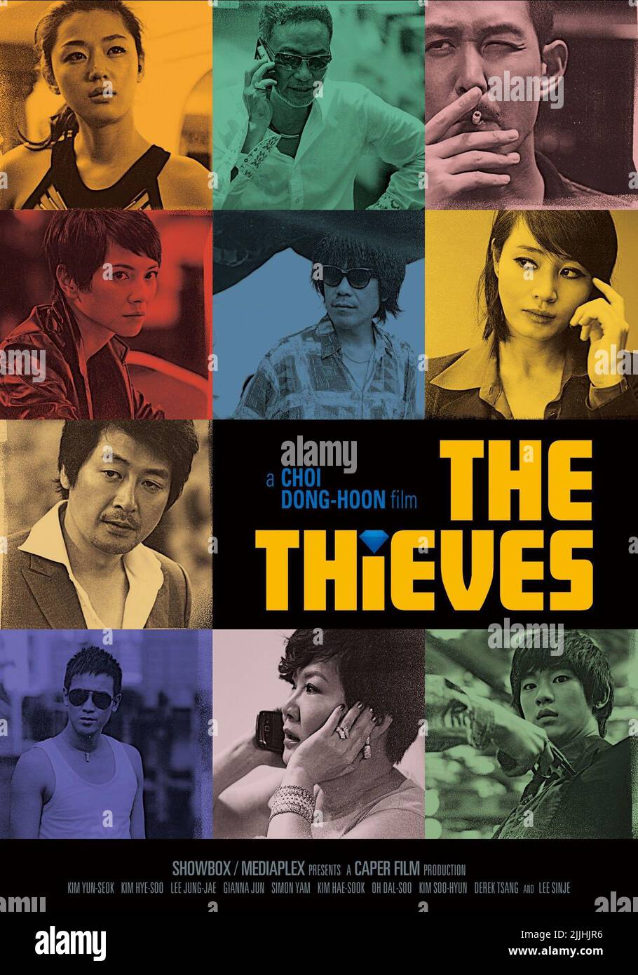 MOVIE POSTER, THE THIEVES, 2012 Stock Photo