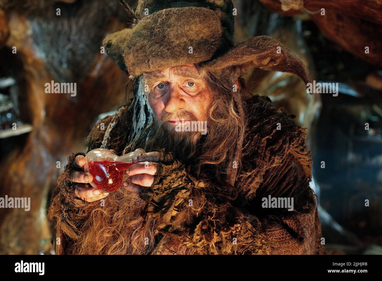 SYLVESTER MCCOY, THE HOBBIT: AN UNEXPECTED JOURNEY, 2012 Stock Photo