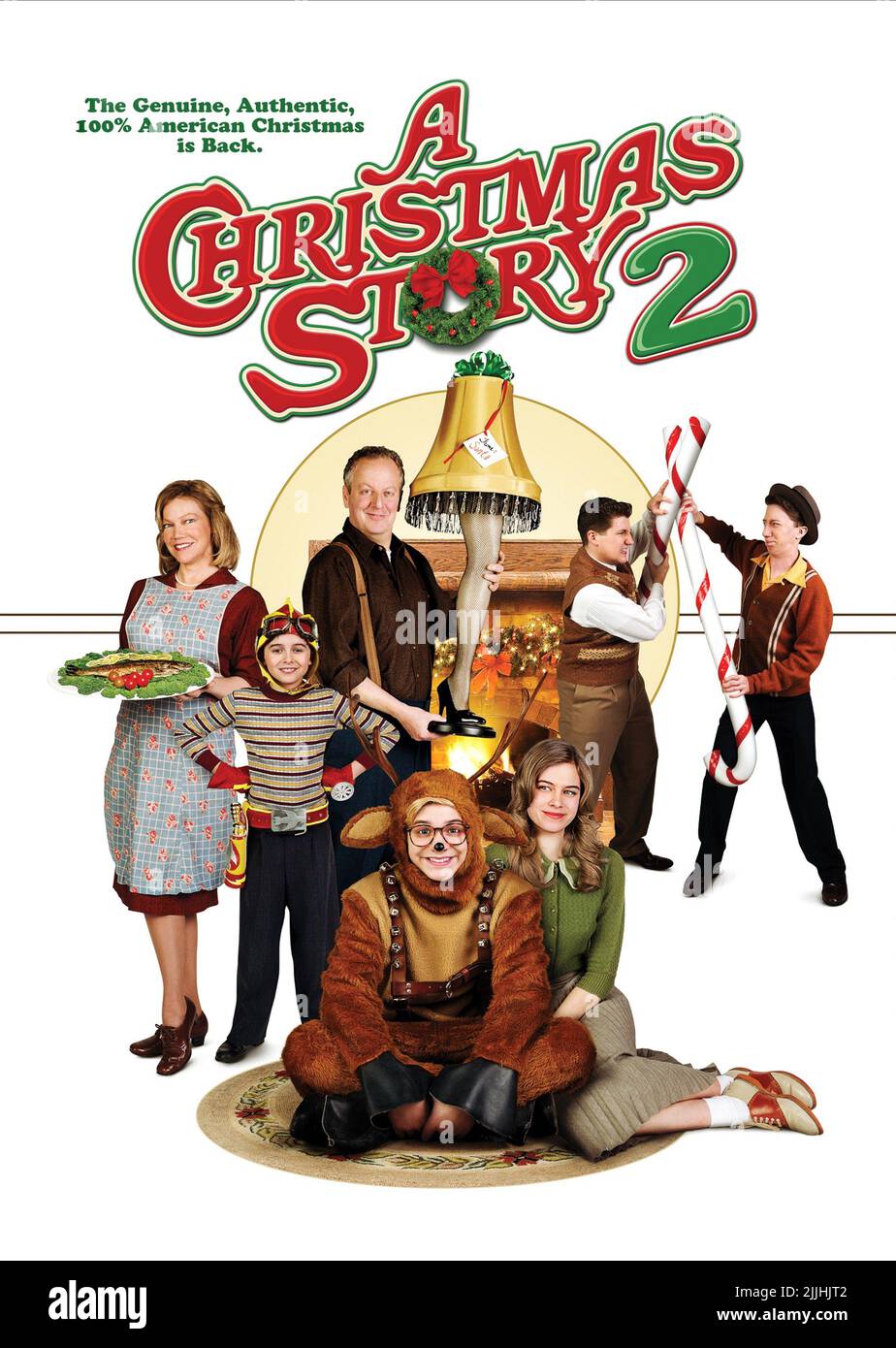 TRAVIS,SHINYEI,STERN,LEMASTERS,BUEHRLE,POSTER, A CHRISTMAS STORY 2, 2012 Stock Photo