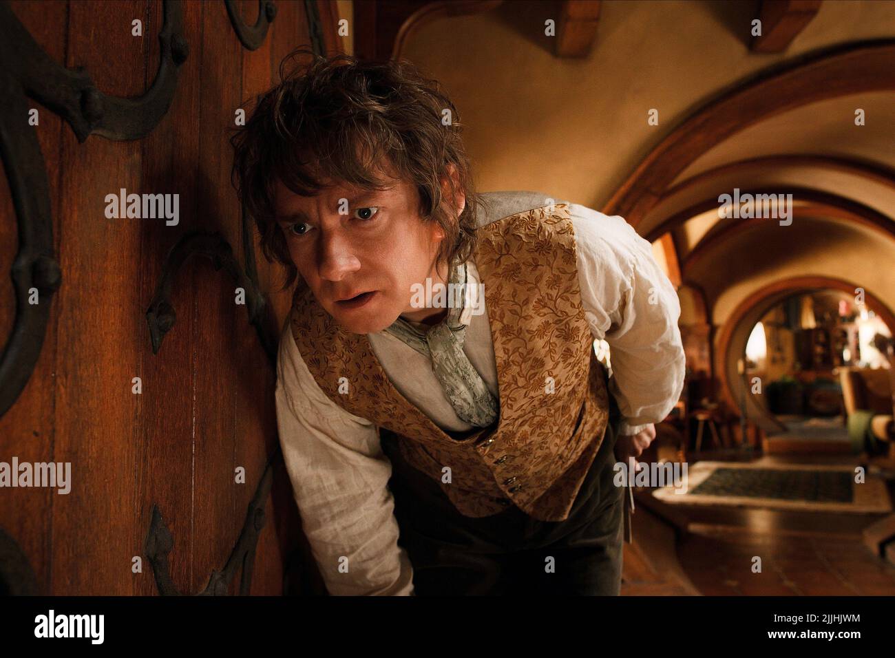 MARTIN FREEMAN, THE HOBBIT: AN UNEXPECTED JOURNEY, 2012 Stock Photo