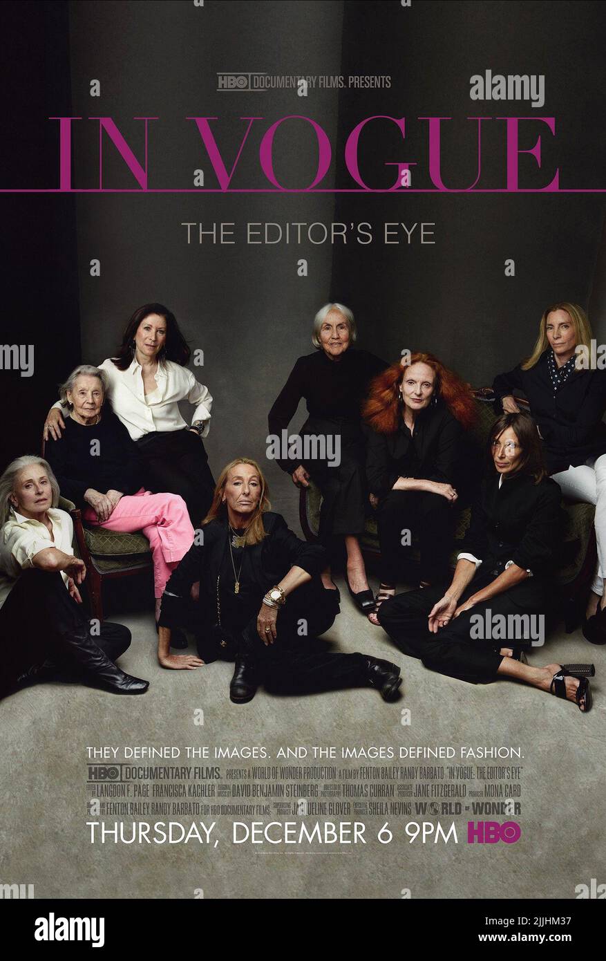 MOVIE POSTER, IN VOGUE: THE EDITOR'S EYE, 2012 Stock Photo